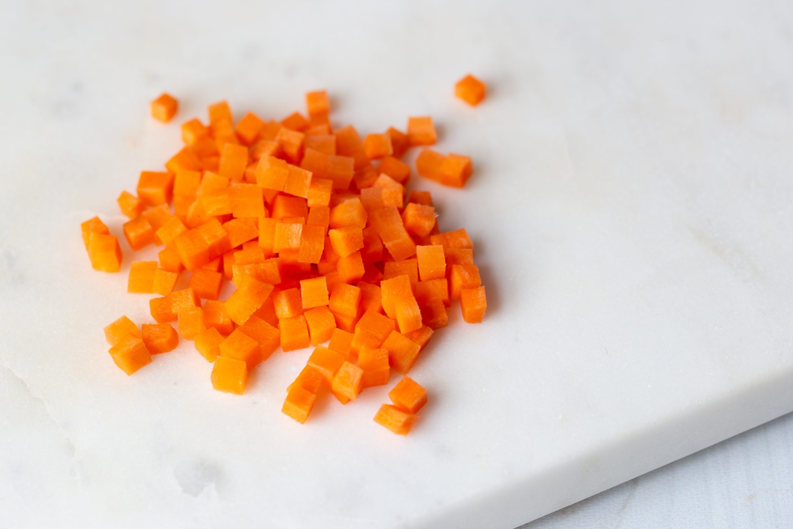 burnoise carrots | knife cuts