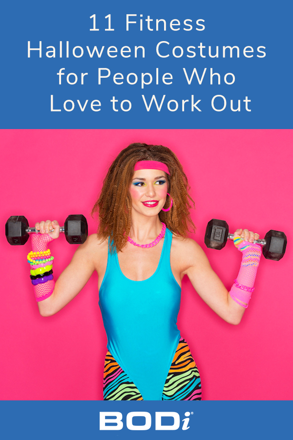 80s Costume Pin | Fitness Inspired Halloween Costumes