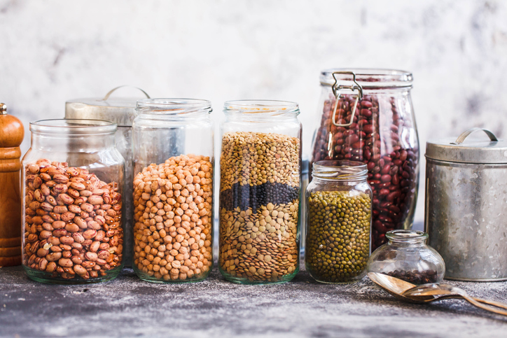 jars of beans | Blue Zones Diet