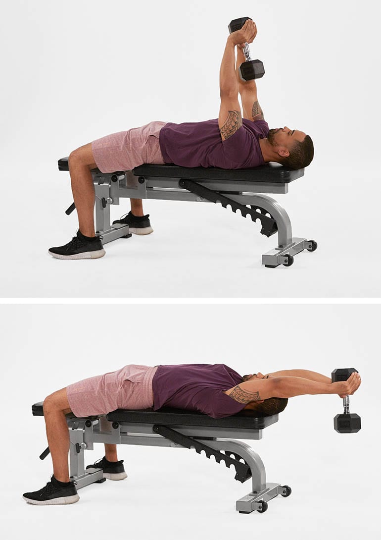Dumbbell Pullover | Inverted Row