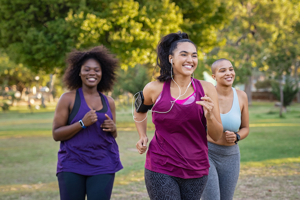 Women Jogging Together | Inexpensive Self Care