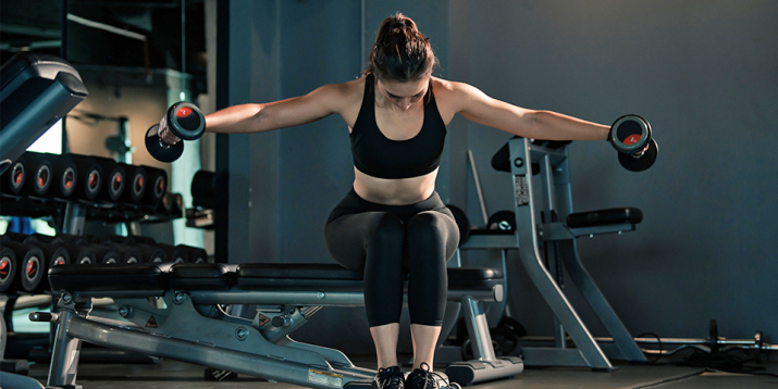 The Best Seated Workout For When You Have a Lower-Body Injury