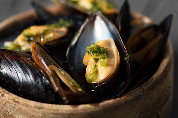 Mussels in a Bowl |  Foods high in zinc