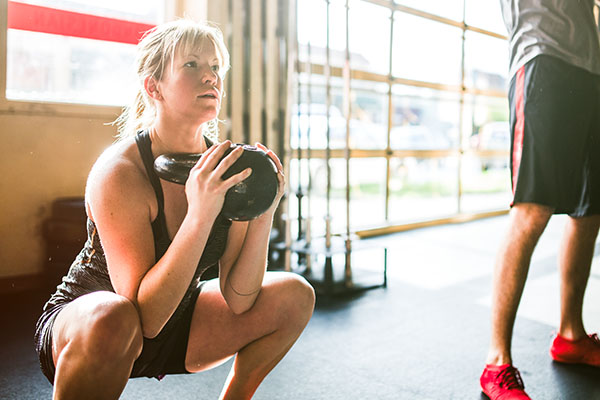 Woman Does Kettlebell Workout | Weight Lifting vs Cardio