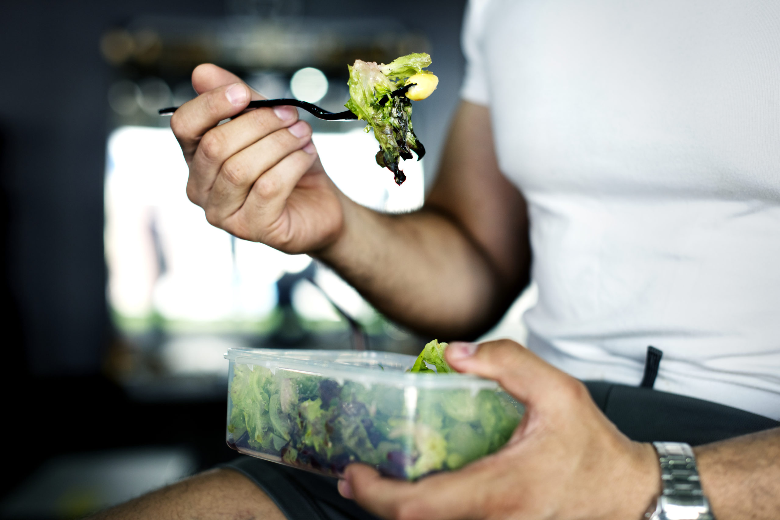 Man Eats Salad | Body Recomposition