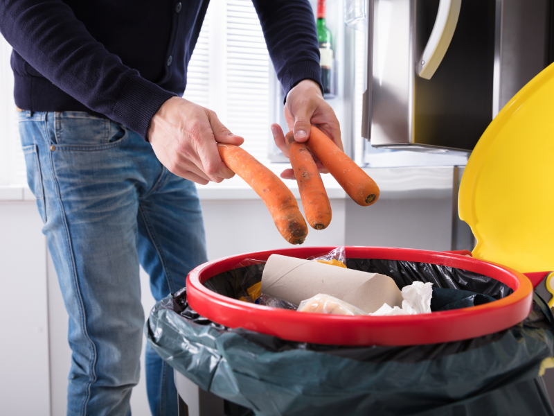 Man Throws Away Moldy Carrots | Moldy Food