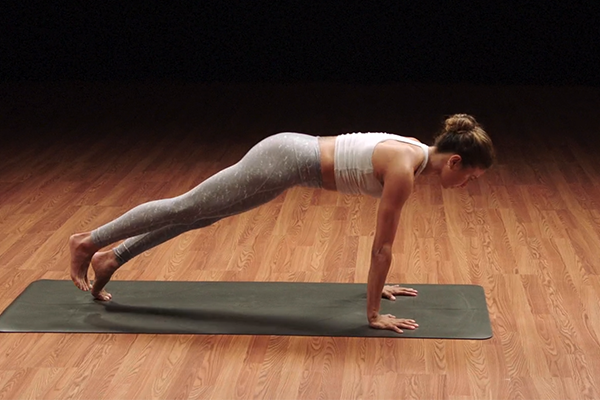 yoga plank progression | yoga plank