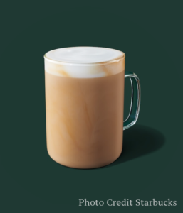 Glass Mug of Blonde Vanilla Latte | Starbucks Fall Drinks