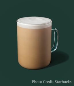 Glass Mug of Chai Tea Latte | Starbucks Fall Drinks