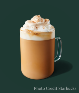 Glass Mug of Pumpkin Spice Latte | Starbucks Fall Drinks