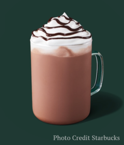 Glass Mug of Skinny Hot Chocolate | Starbucks Fall Drinks