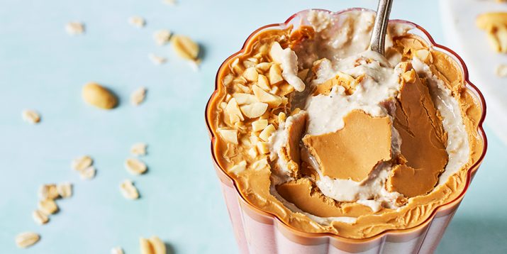 Creamy Oats With PB Crunch