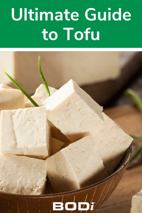 BODi pin of bowl of tofu | Types of Tofu