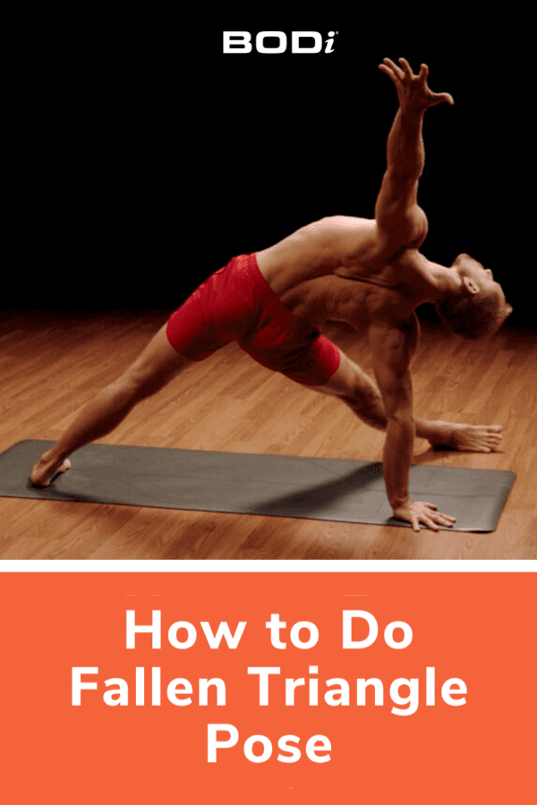 Stretch Your Limits With Fallen Triangle Pose