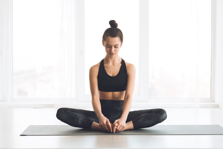 Baddha Konasana Steps