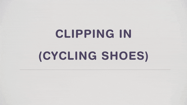 Gif of Clipping in to BODi Bike | how-to-set-up-my-BODi-Bike