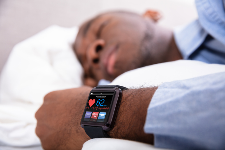 Man Sleeps with Fitness Tracker on | Sleep Hygiene Tips