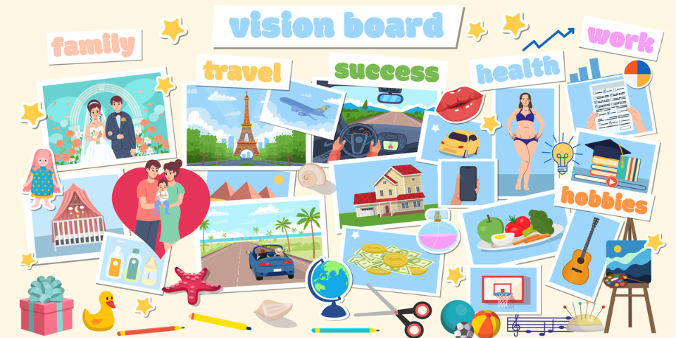 How to Use a Vision Board to Achieve Your Goals