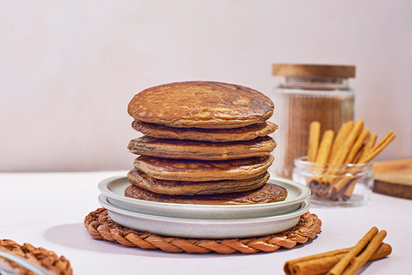 Stack of Snickerdoodle Pancakes