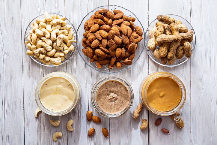 nuts and nut butters | What to Put in a Protein Shake