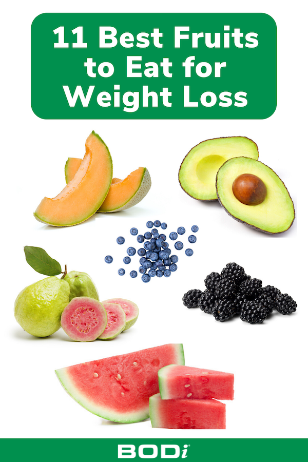BODi Logo Fruit Pin Image |  Fruits to lose weight