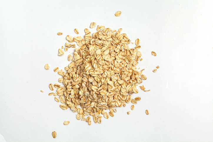 Isolated image of oats | Foods rich in zinc