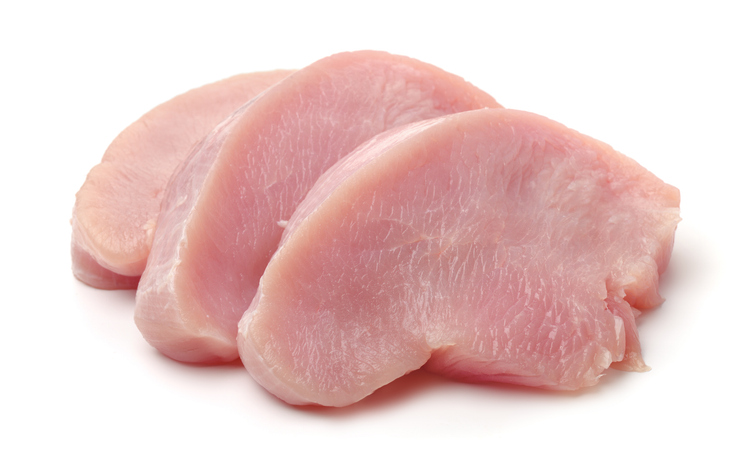 Isolated image of turkey breast | Foods rich in zinc