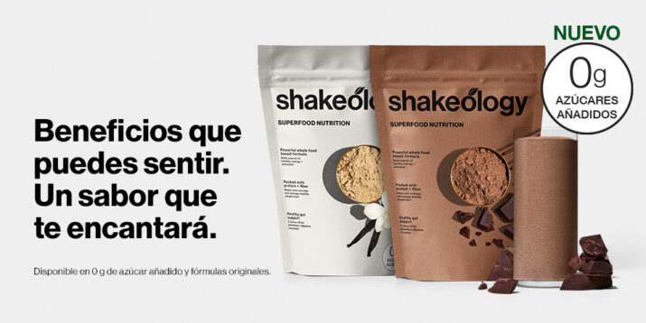 Conoce el nuevo Shakeology 0 g azúcares añadidos. Es fenomenal.