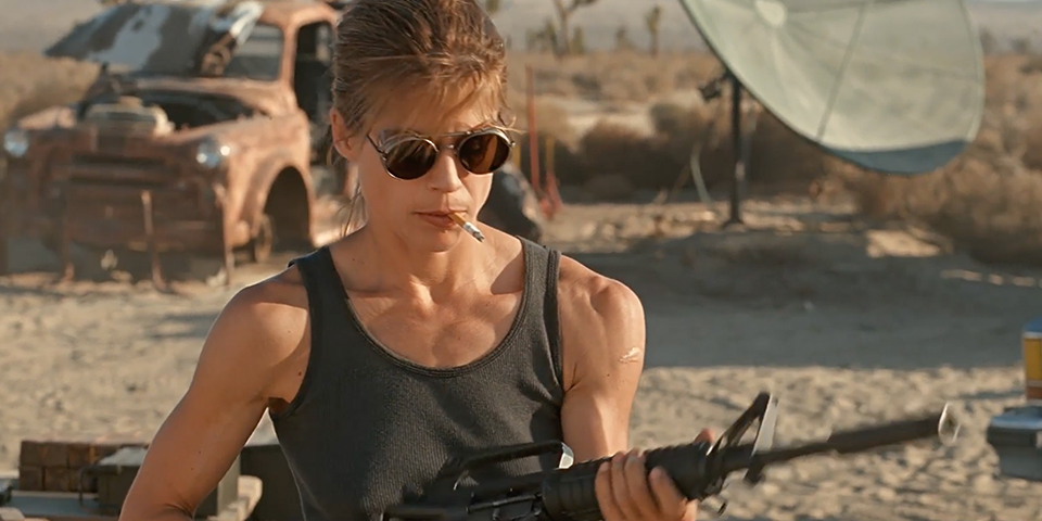 Linda Hamilton Muscle