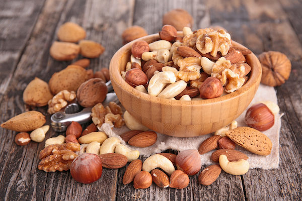 Close Up of Nuts | Food that lowers blood sugar