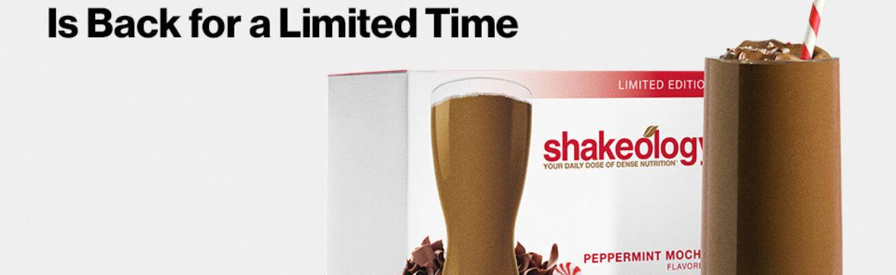 Header Image of English Announcement Image of Peppermint Mocha Shakeology | Peppermint Mocha Shakeology