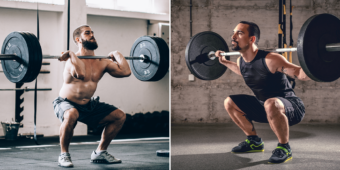 Front Squat vs Back Squat: Muscles Worked, How to, and More BODi