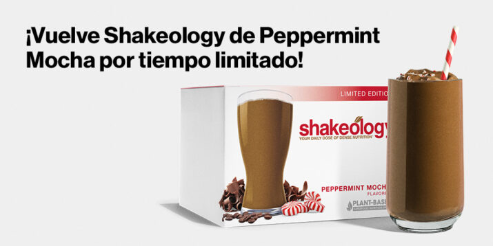 ¡Vuelve Shakeology de Peppermint Mocha por tiempo limitado!