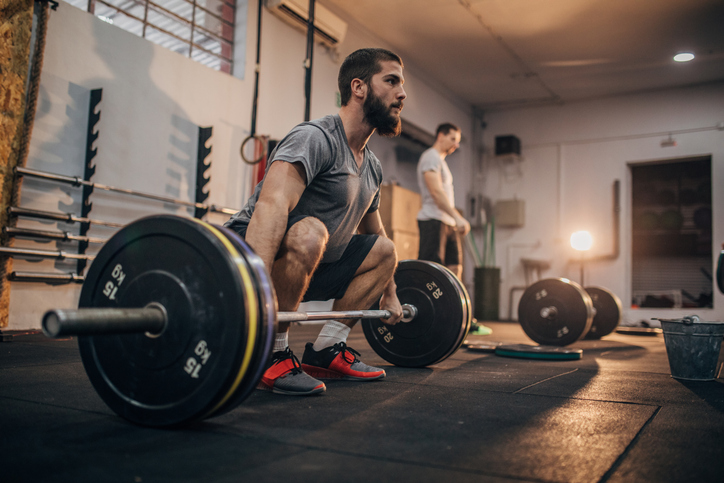 Athlete Does Deadlifts | Sprinting Tips