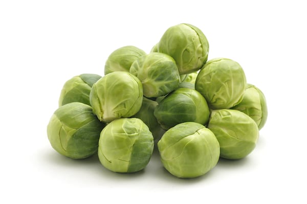 brussels sprouts on white | Winter Vegetables