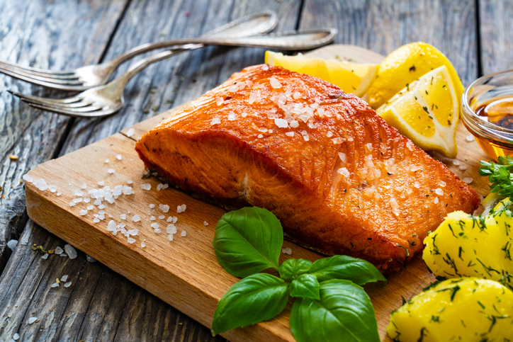 cooked salmon | Vitamin D in Winter