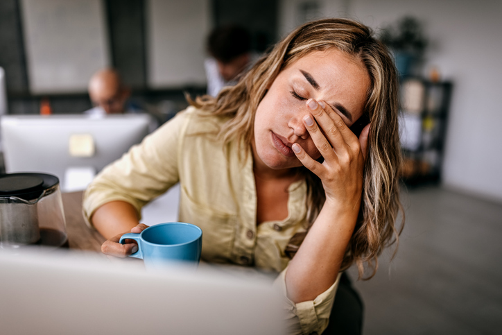 Stressed working women Why are glucose elevations harmful?