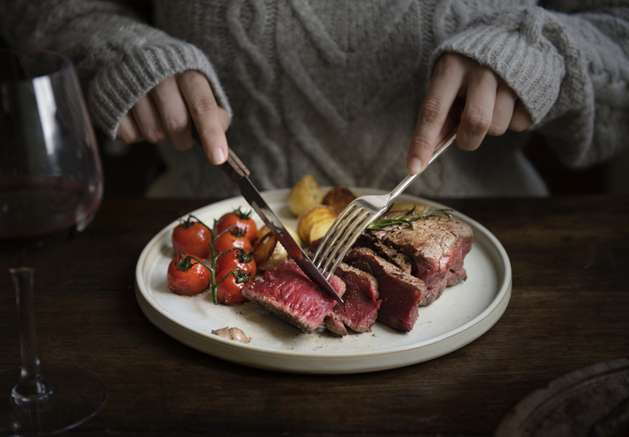 cut a steak | How much protein is too much?