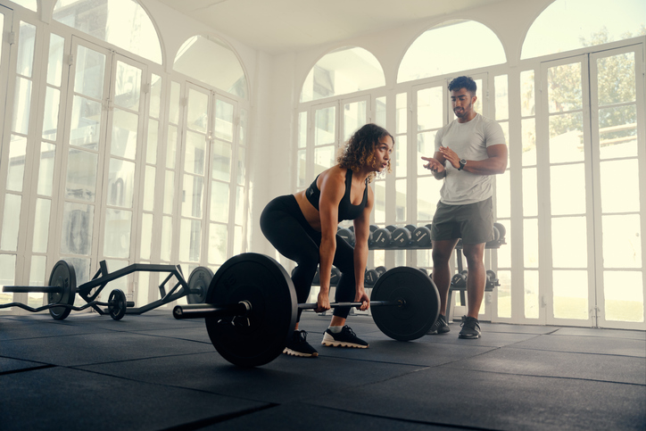 fitness couple exercising | Pea protein