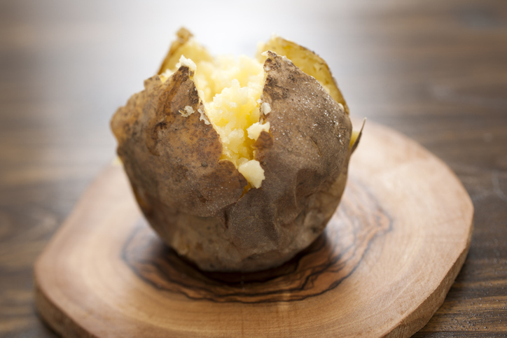 Baked Potato | Coconut oil