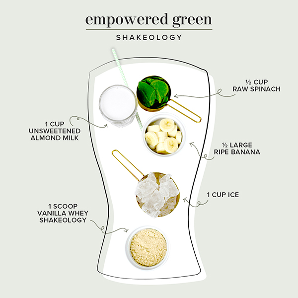 green shakeology ingredients