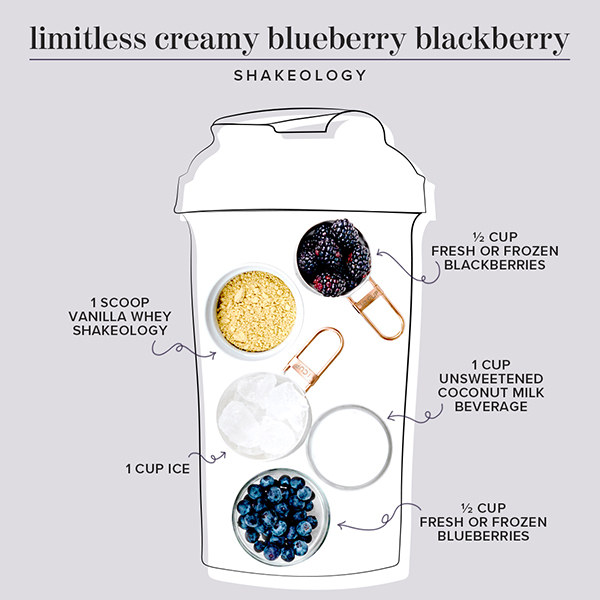 blueberry smoothie ingredients
