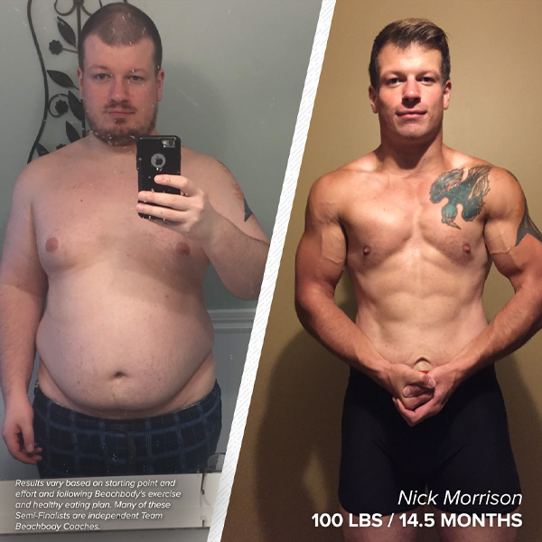 Beachbody before and after results
