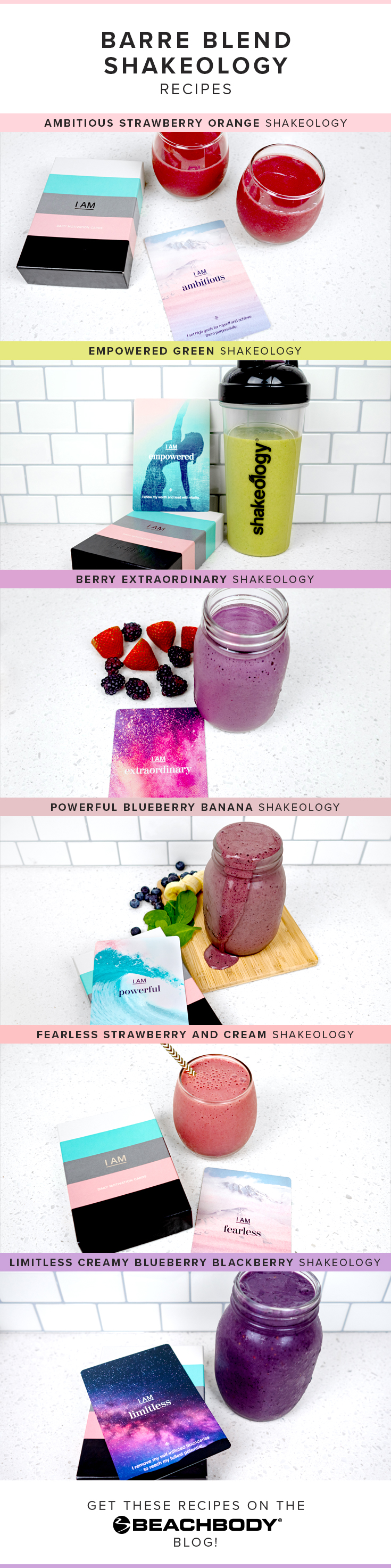 array of colorful smoothies in glasses