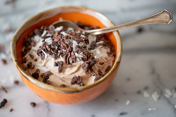 2B mindset dessert in a bowl