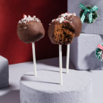 Peppermint mocha cake pops