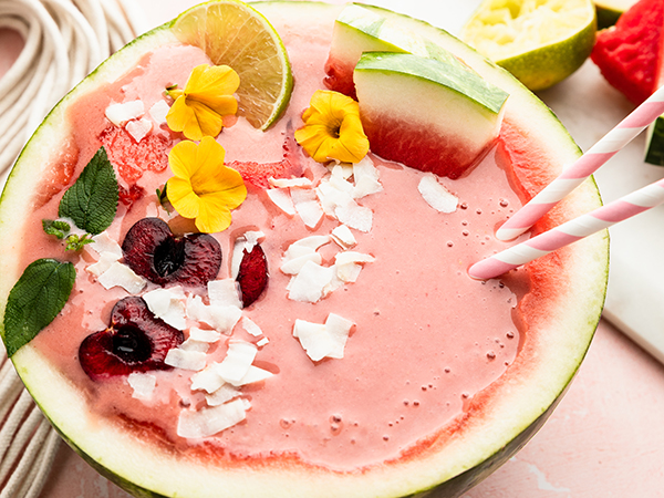 Vanilla Shakeology Watermelon Bowl